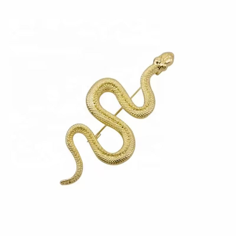 Serpentine Brooch
