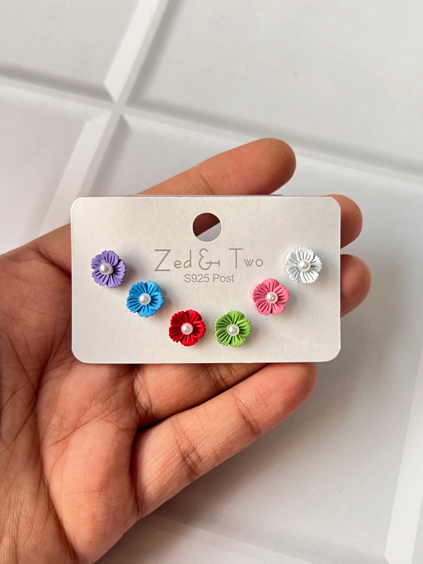 Bella Flower Earring Card