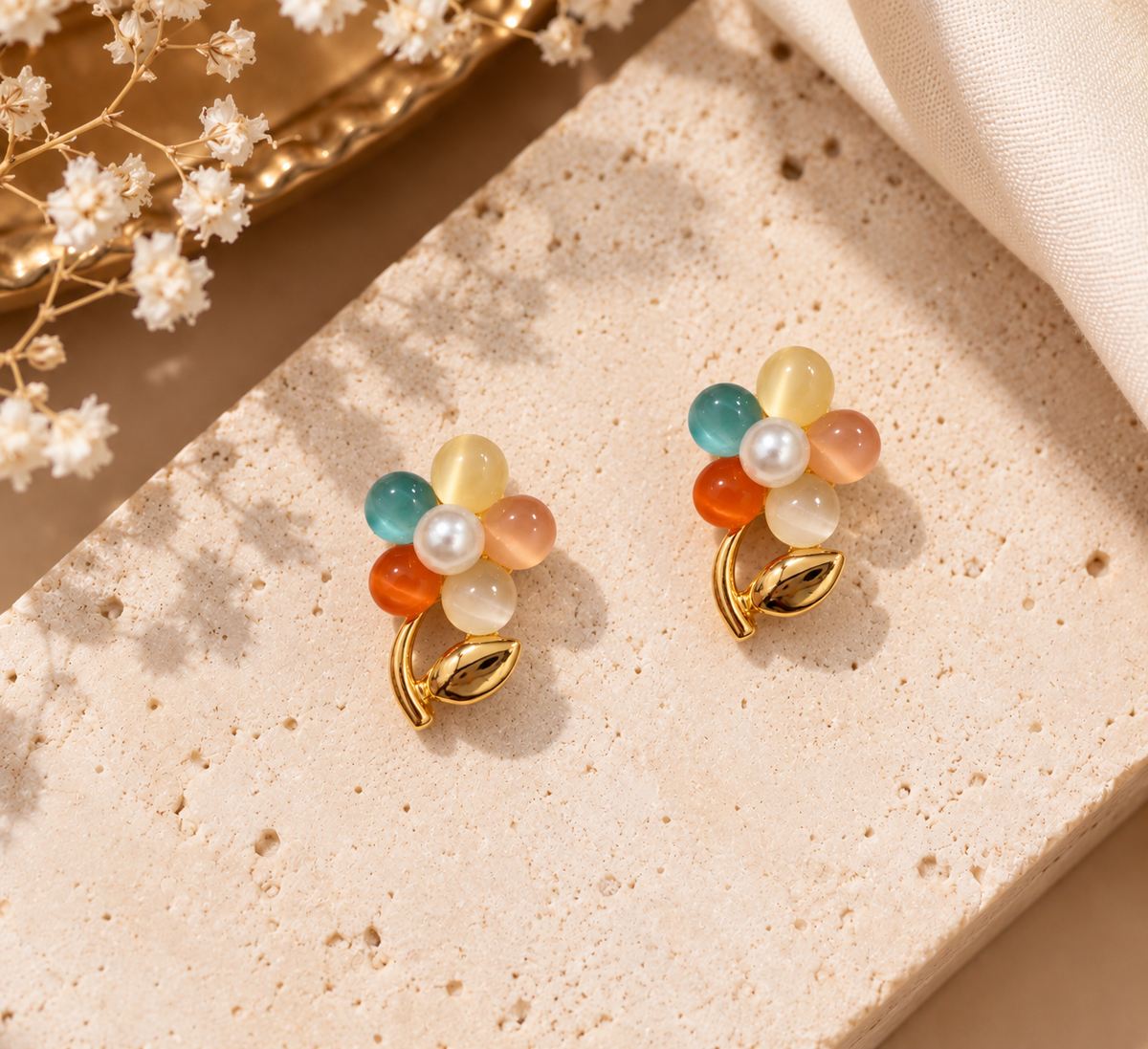 Petal Party Studs