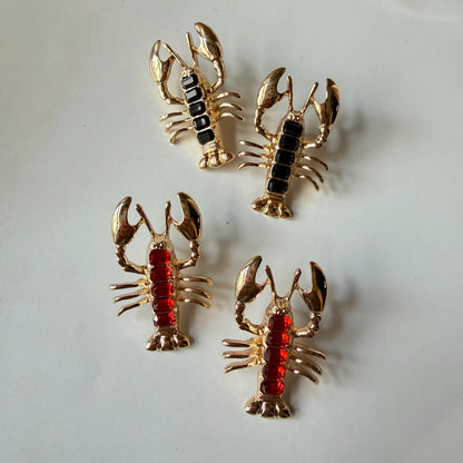Mr Lobster Earrings
