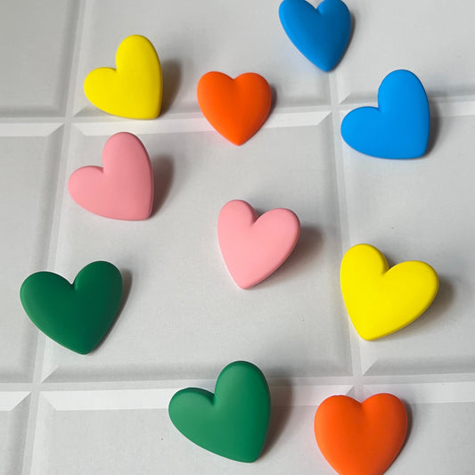 Hanna Heart Studs