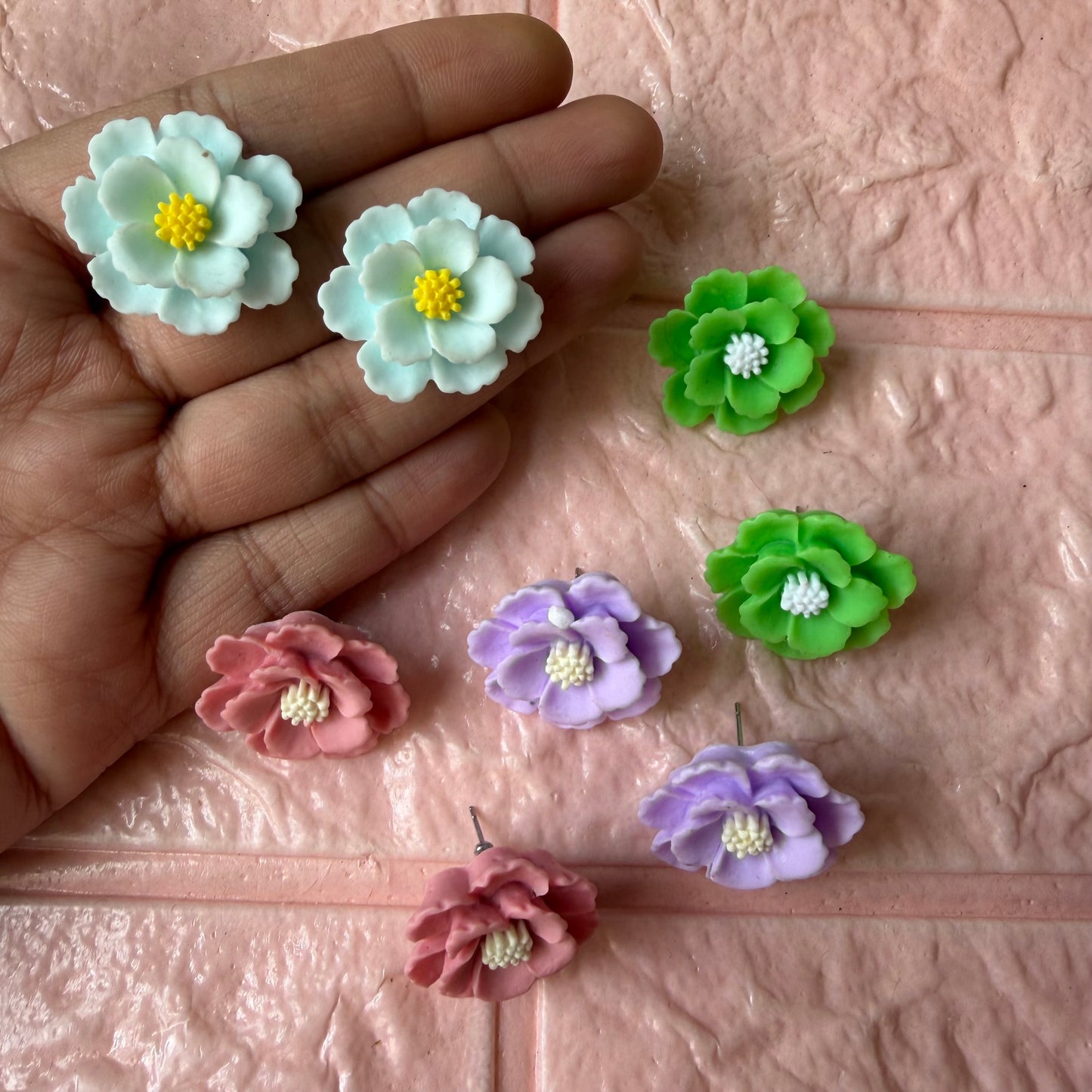 Mini Floral Studs
