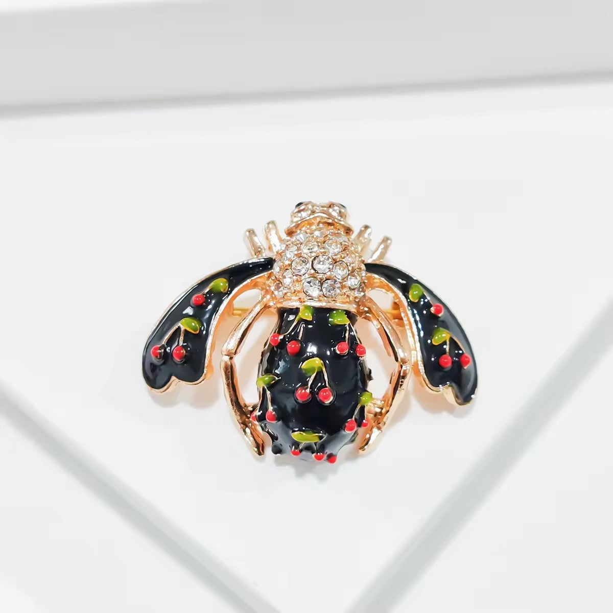 Fruity Bee Stud Earrings