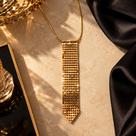 Tied to Glamour Necklace
