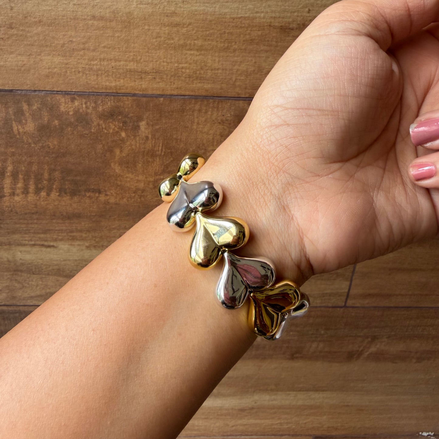 Two tone bracelets
