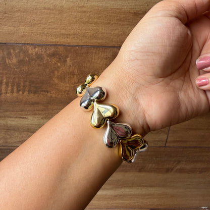 Two tone bracelets