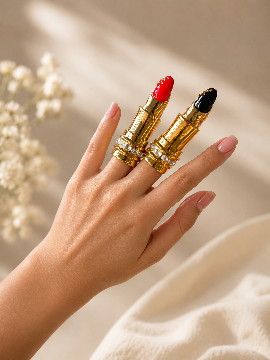 Runway Lipstick Ring