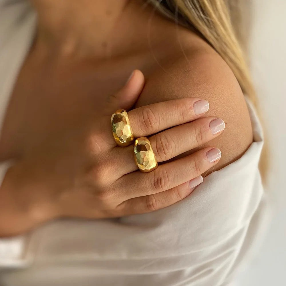 Golden Glaze Ring