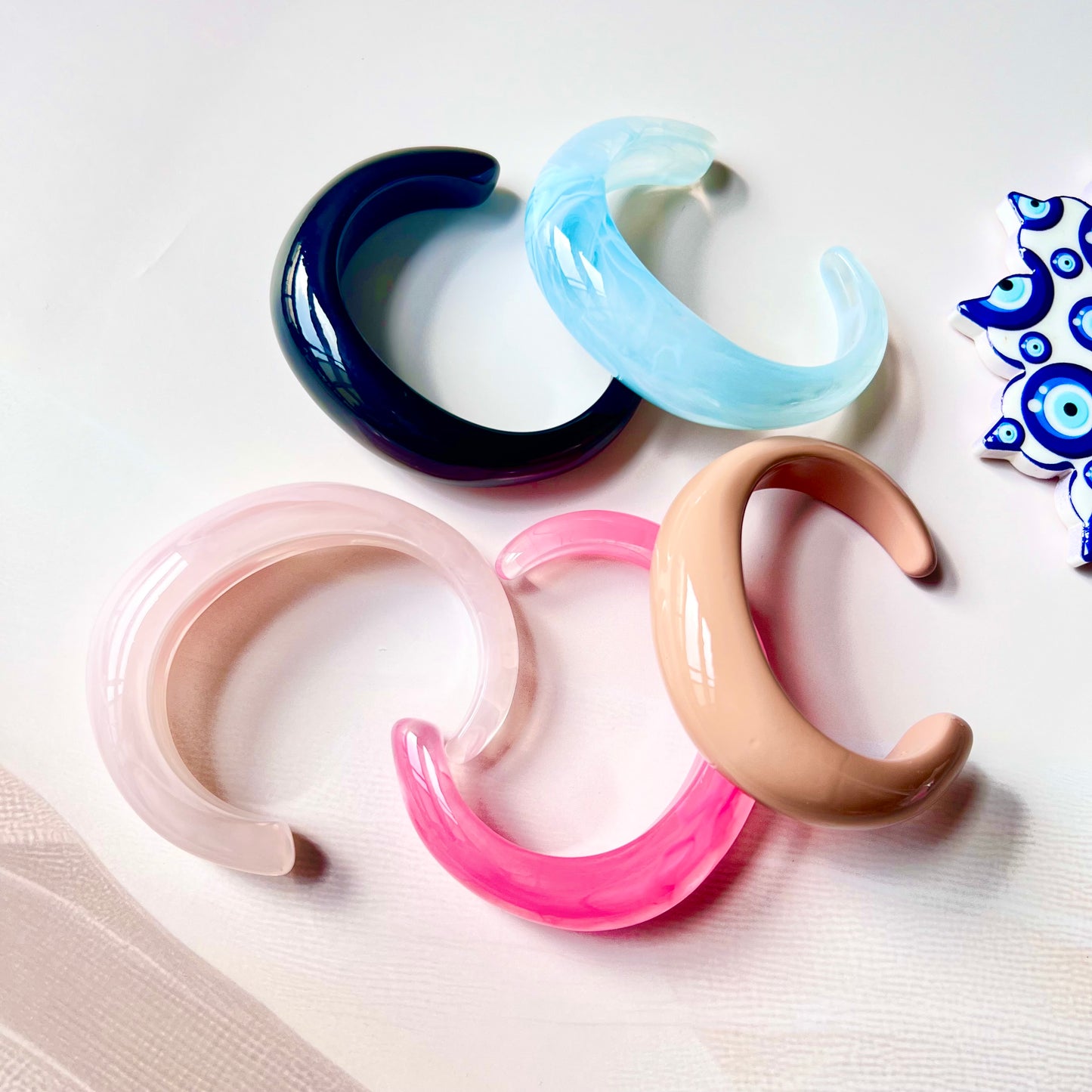 Floss Resin Cuffs