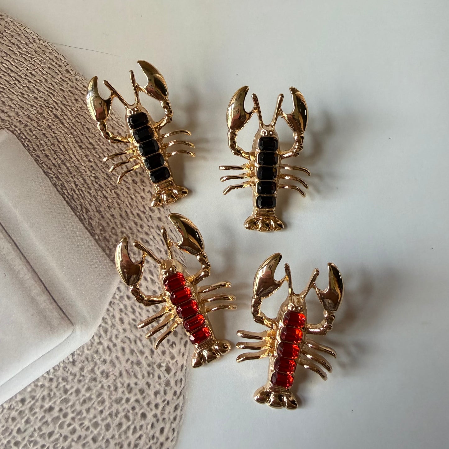 Mr Lobster Earrings
