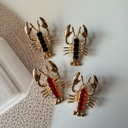 Mr Lobster Earrings