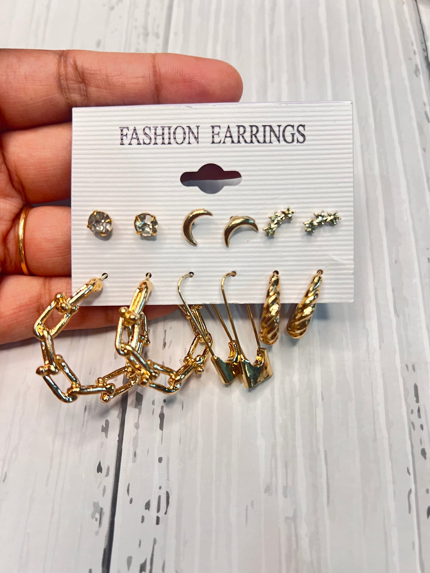 Pin Earrings Combo