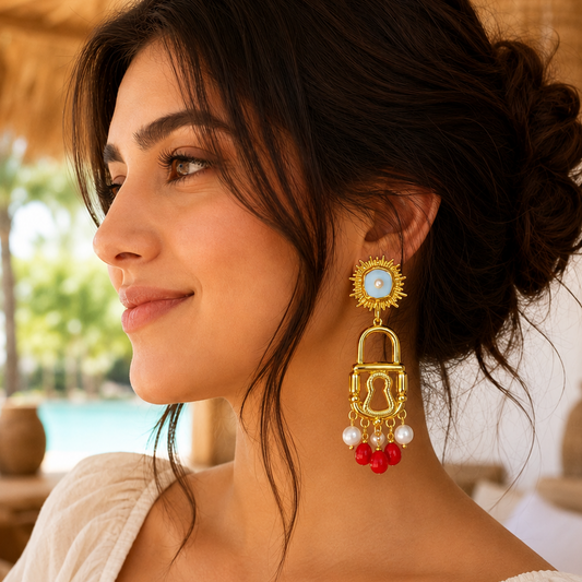 Scarlet Secret Earrings