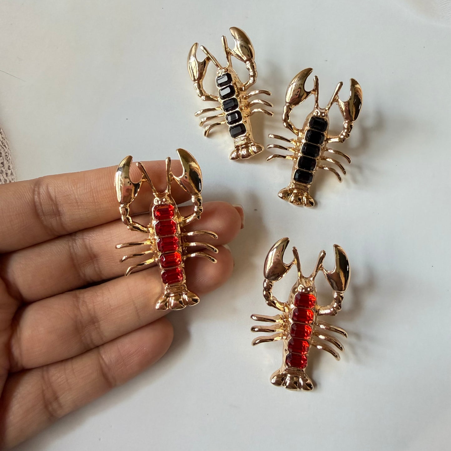 Mr Lobster Earrings