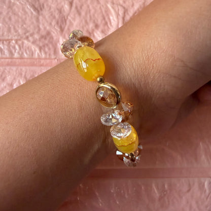 Yellow Crystal Bracelet