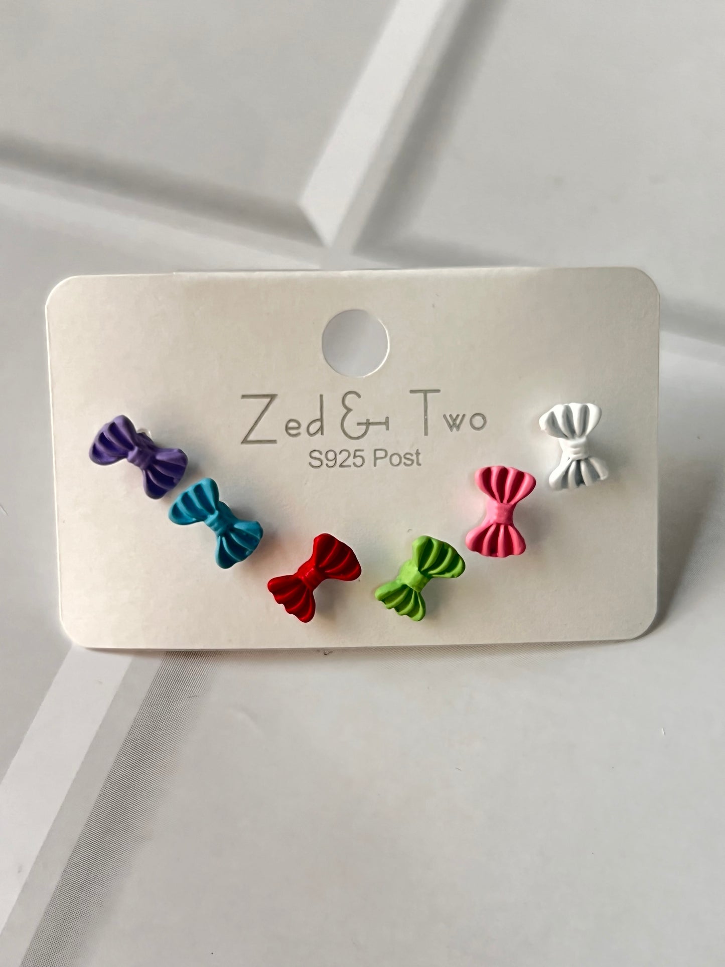 Mini Bow Earring Card