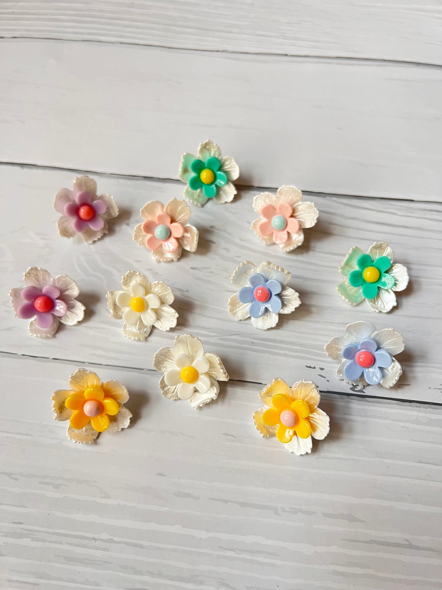 Cassie Floral Studs