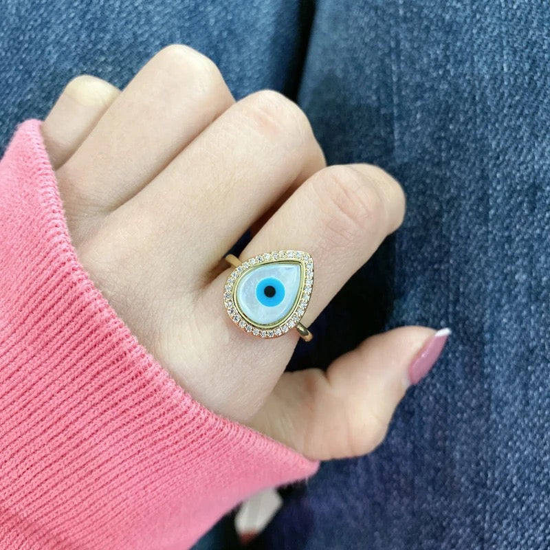 Alice Evil Eye Ring