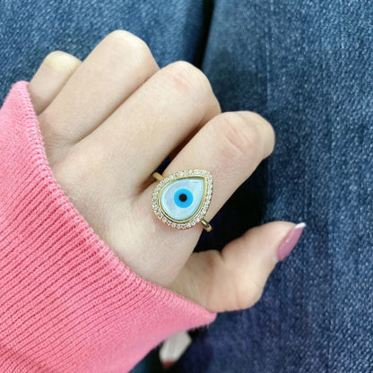 Alice Evil Eye Ring