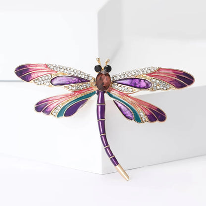 Aurora Dragonfly Brooch