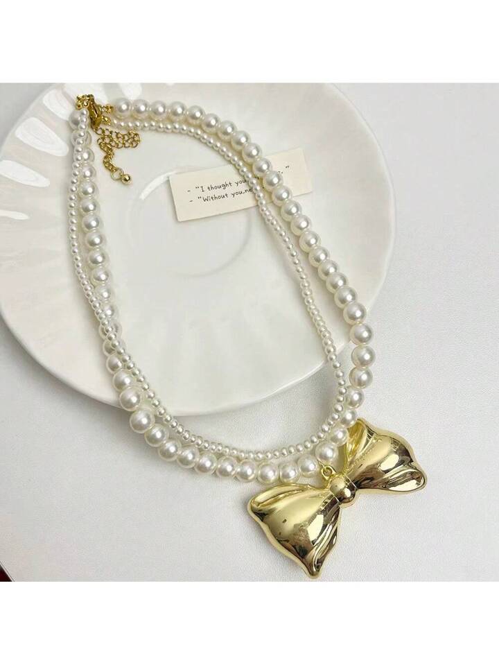 Bridgeton Bow Necklace