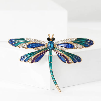 Aurora Dragonfly Brooch