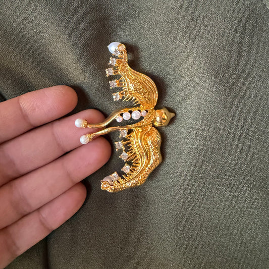 Bird Paradise Brooch