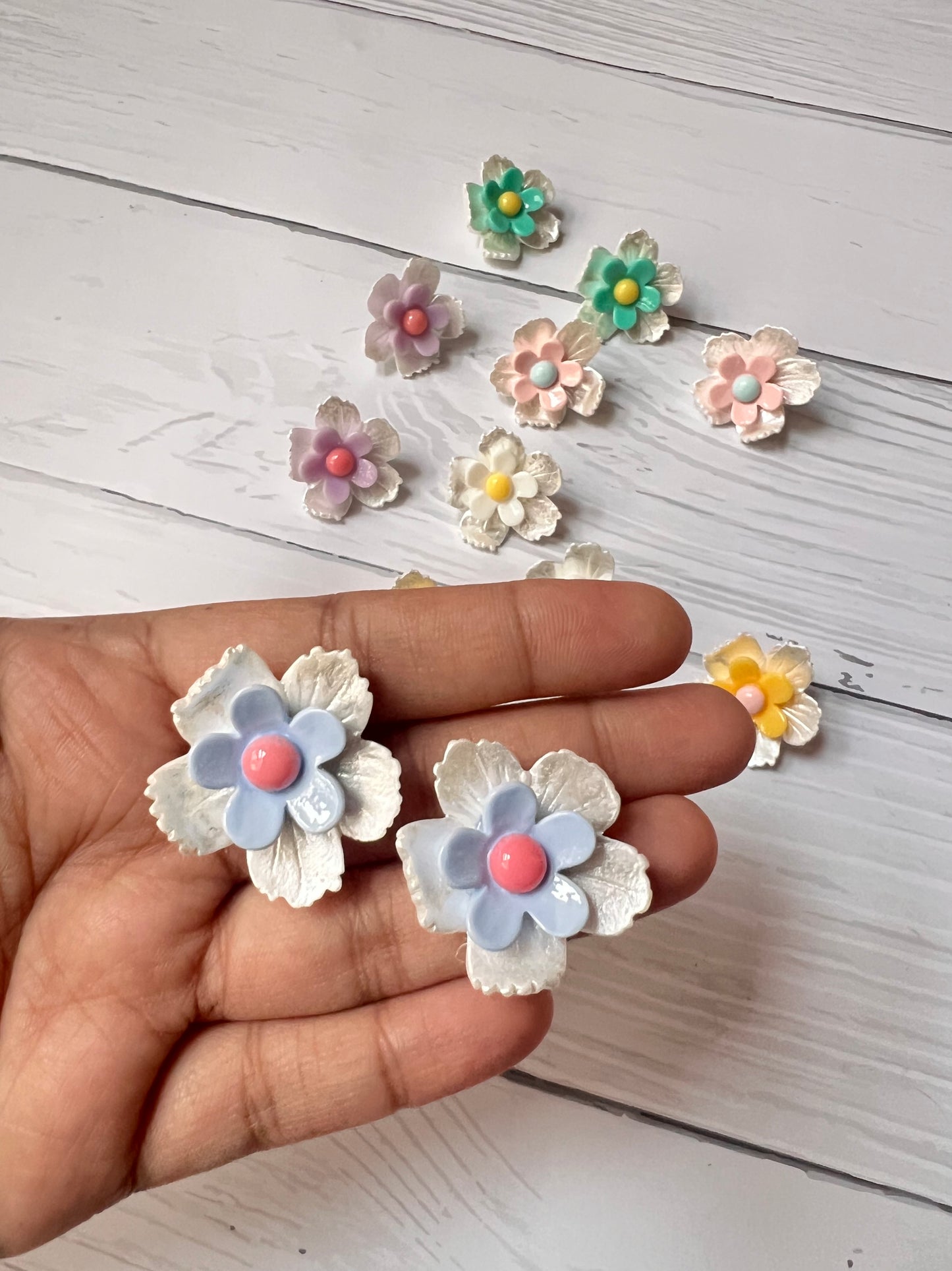 Cassie Floral Studs