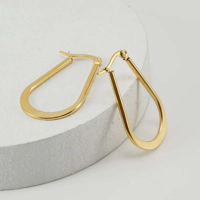 Dainty Date Hoops