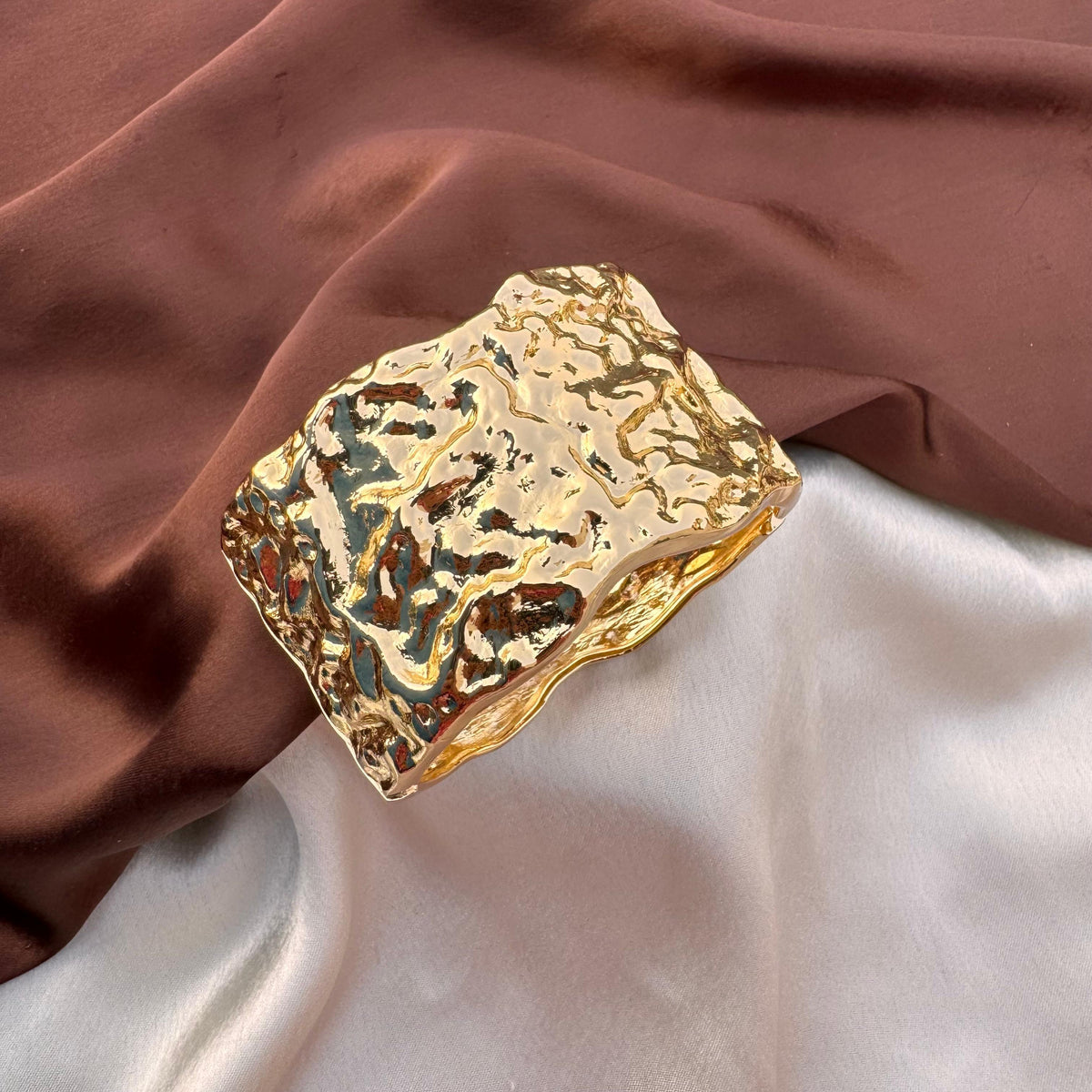 Gold Glaze Cuff