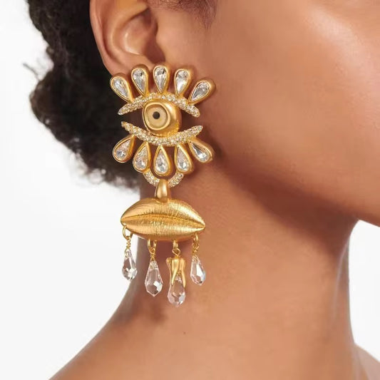 Hermoine Eye Earrings