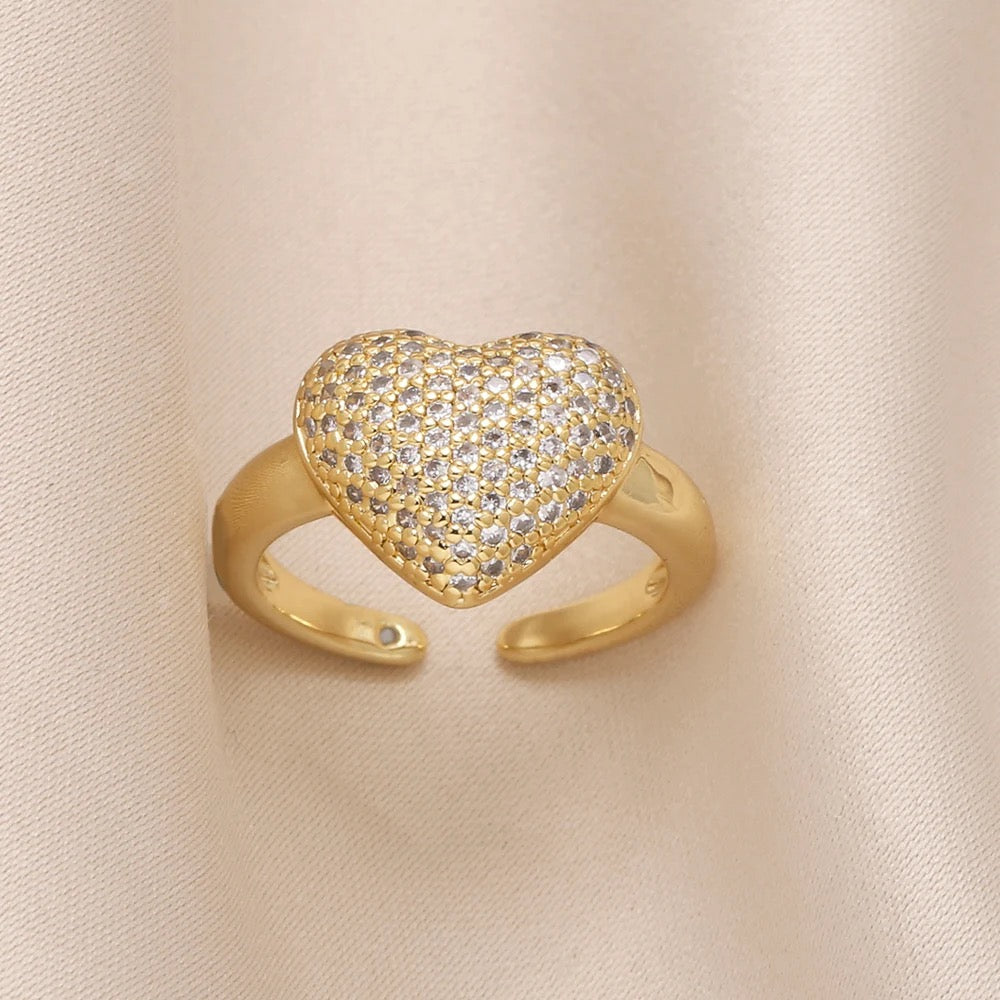 Heart of Gold Ring