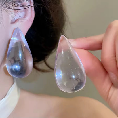Water Drop Studs
