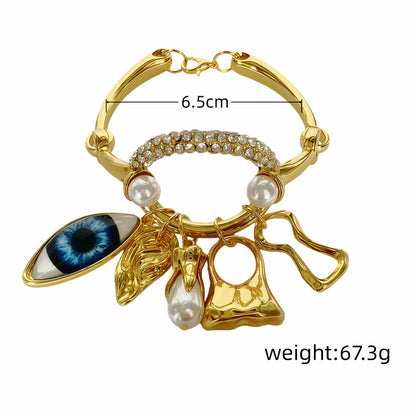 Cleo Charm Eye Bracelet