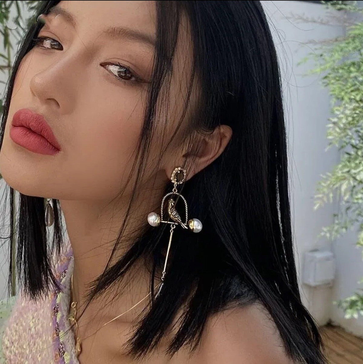 Vintage Bird Earrings