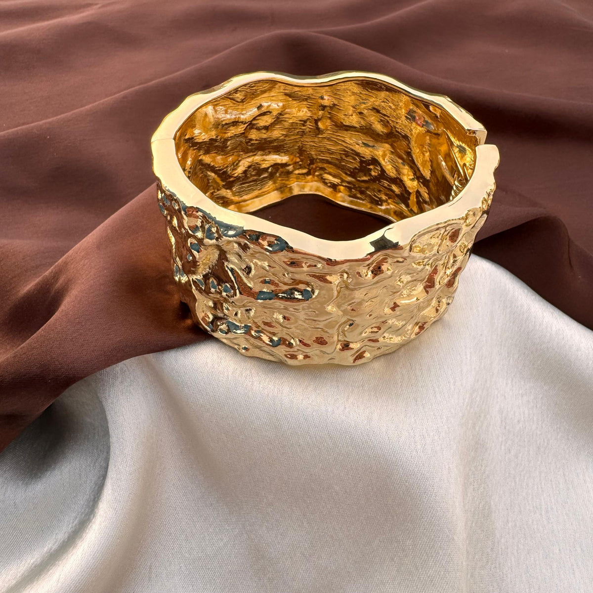 Gold Glaze Cuff