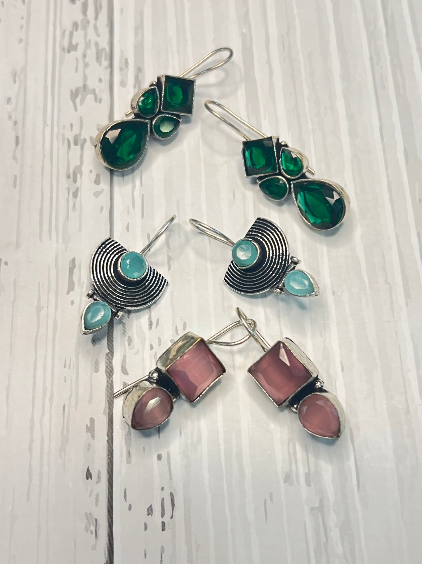 Tri combo Earrings