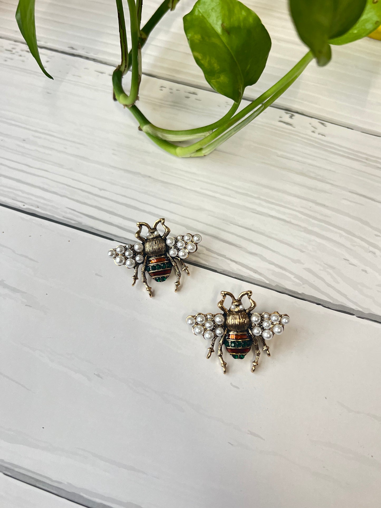 Posh Queen Bee Studs