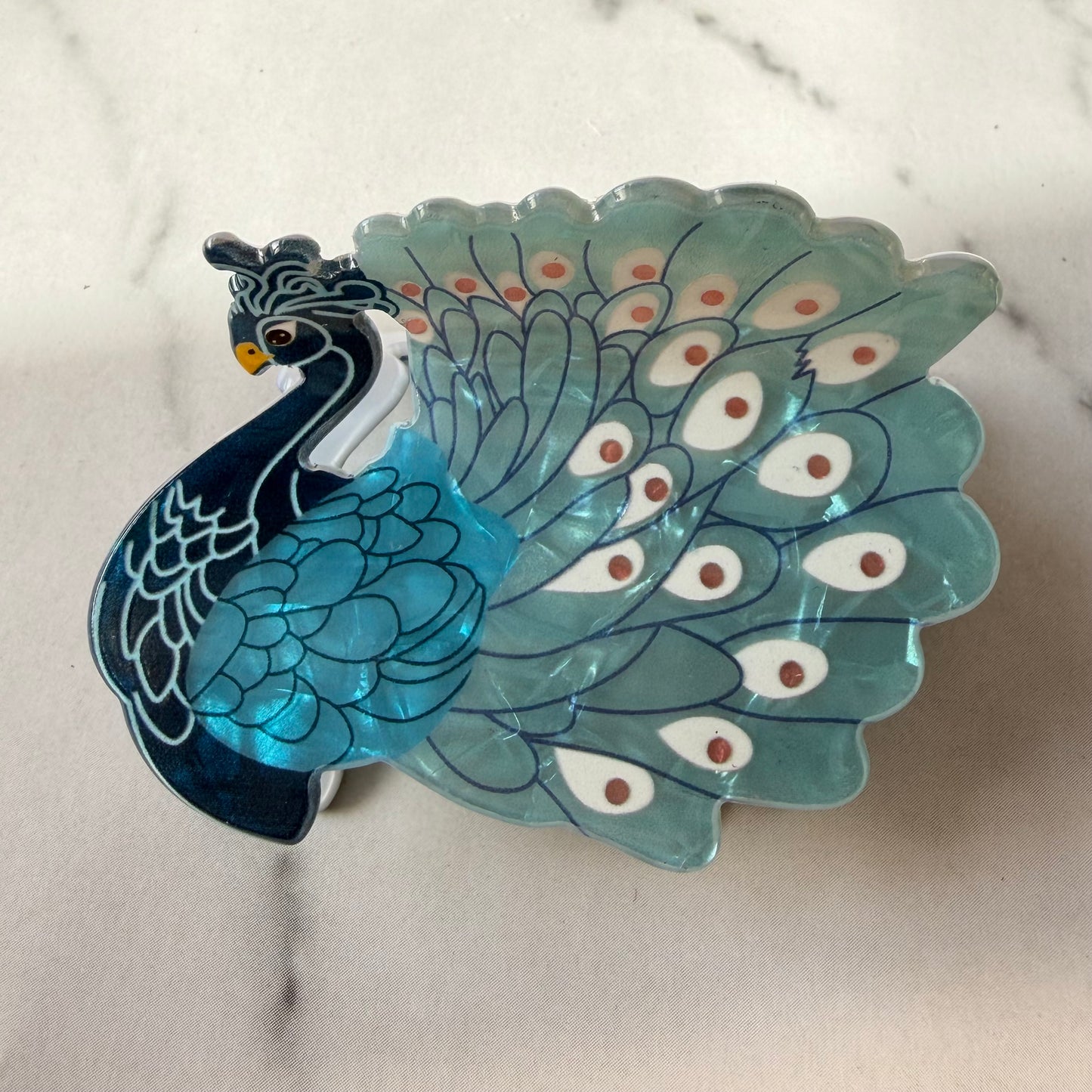 Peacock Claw Clip