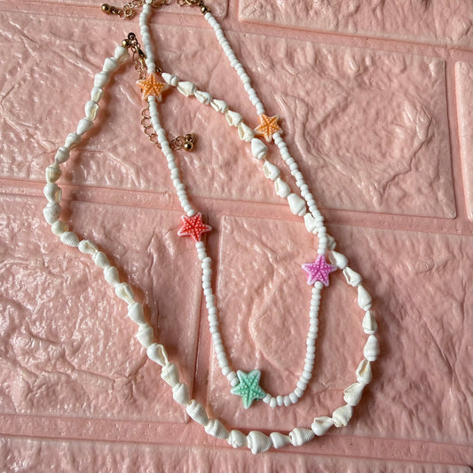 Beach Necklace set of 2