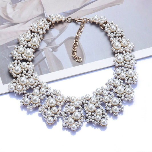 Victorian Pearl Necklace