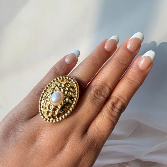 Victorian Pearl Ring