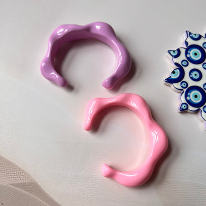 Pop Resin Cuffs