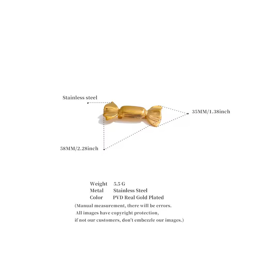 Toffee Brooch