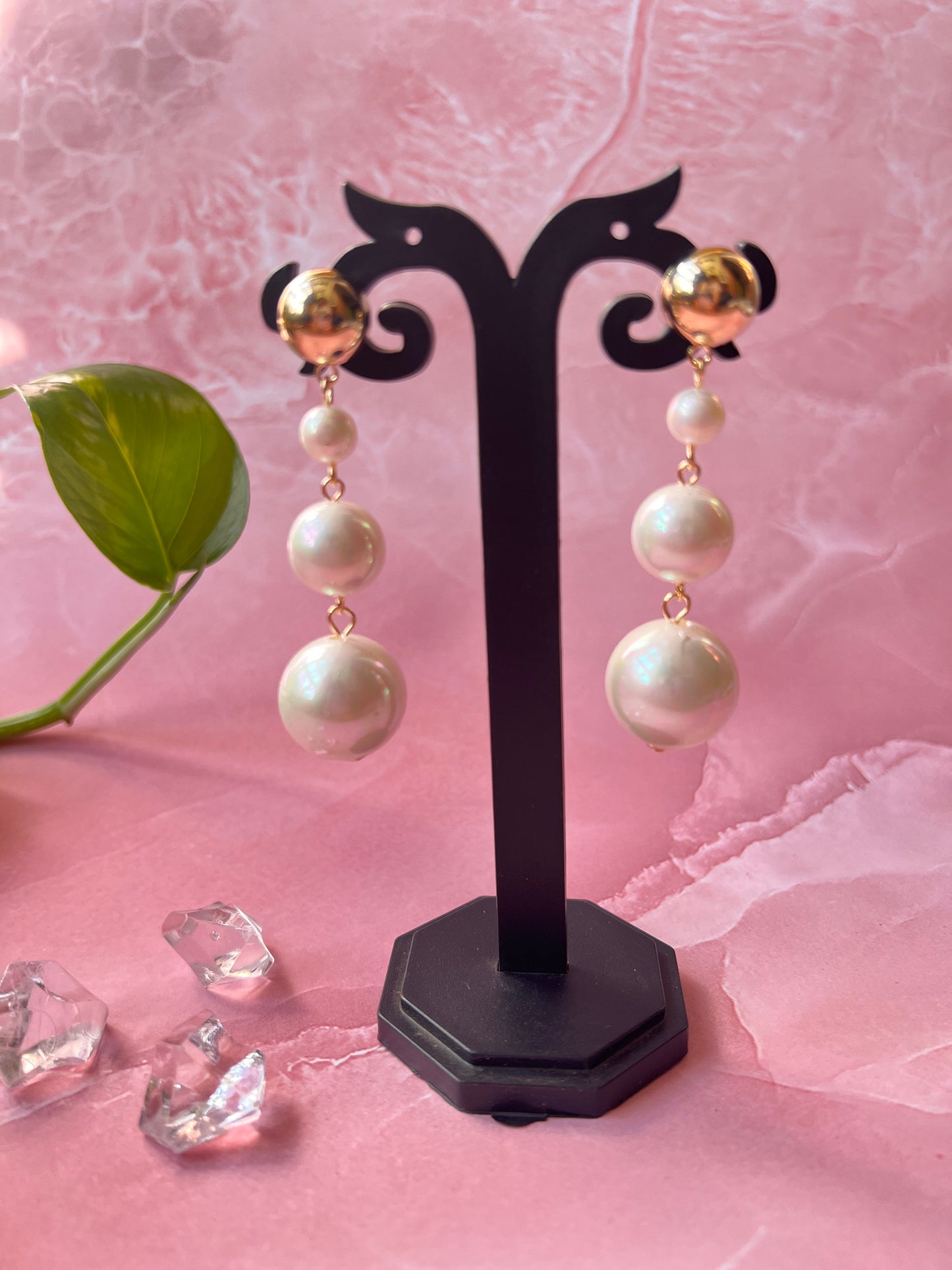 Masai Pearl Earrings