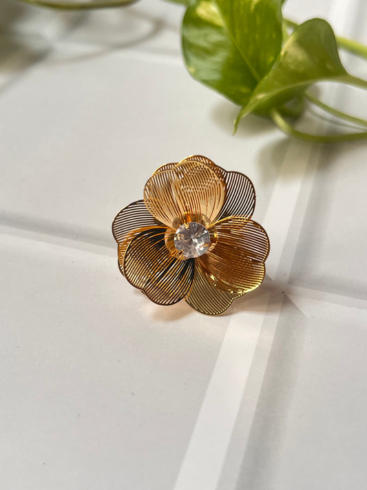 Zane Floral Ring