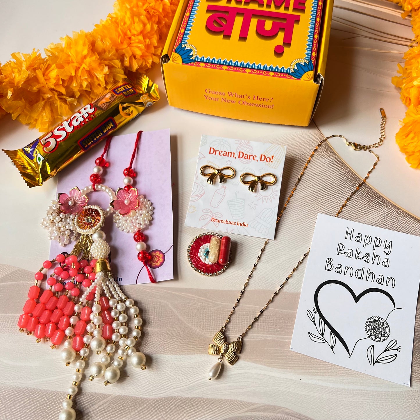 Thread of Pyaar Rakhi Hamper