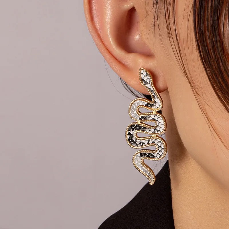 Snakeskin Earrings