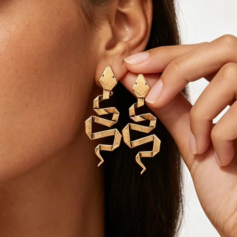 Serpentina Statement Earrings