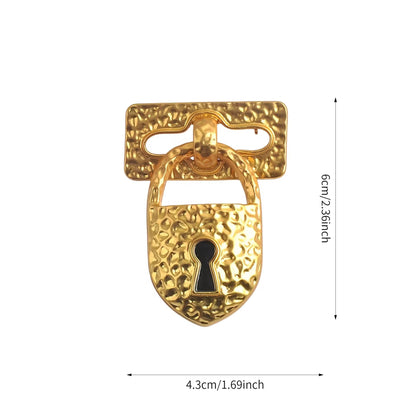 Lock Up Brooch